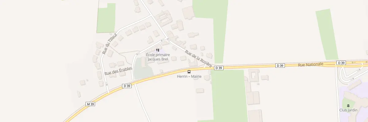 Plan du 45 Rue de la Rosiere à Herrin