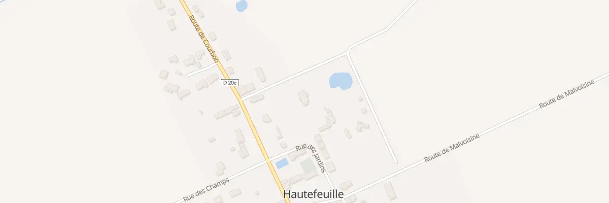 Plan du 4 Che de la Celle à Hautefeuille