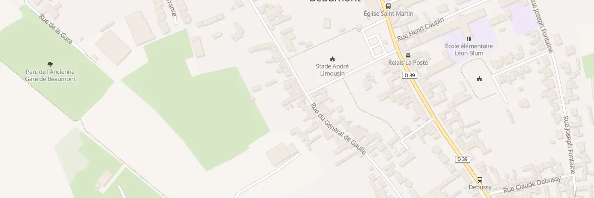 Plan du 248 Rue du Général de Gaulle à Hénin-Beaumont