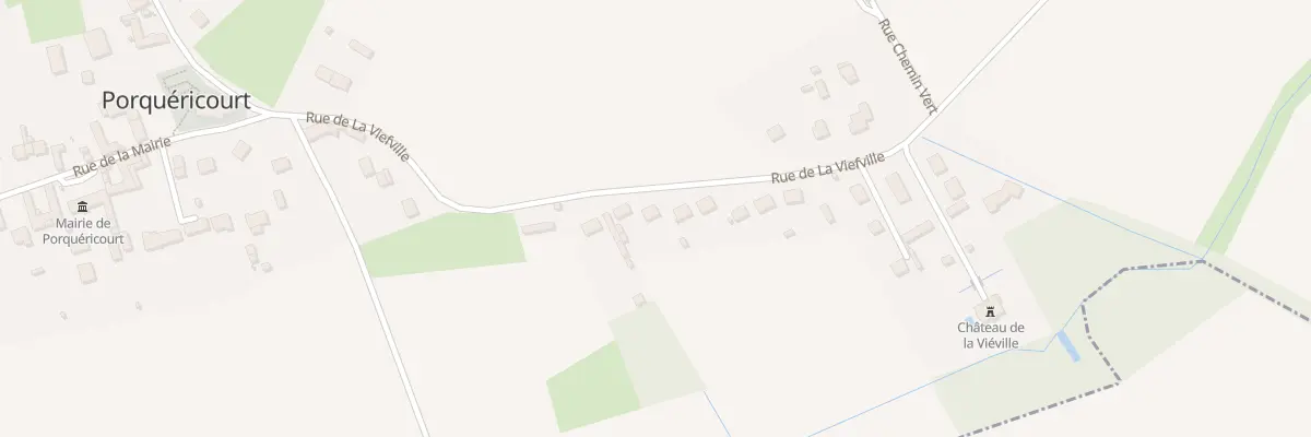 Plan du 302 Rue de la Viefville à Porquéricourt