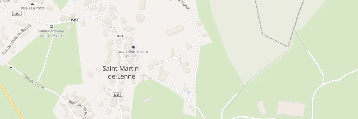 Plan du 1 Imp du Porche à Saint-Martin-de-Lenne