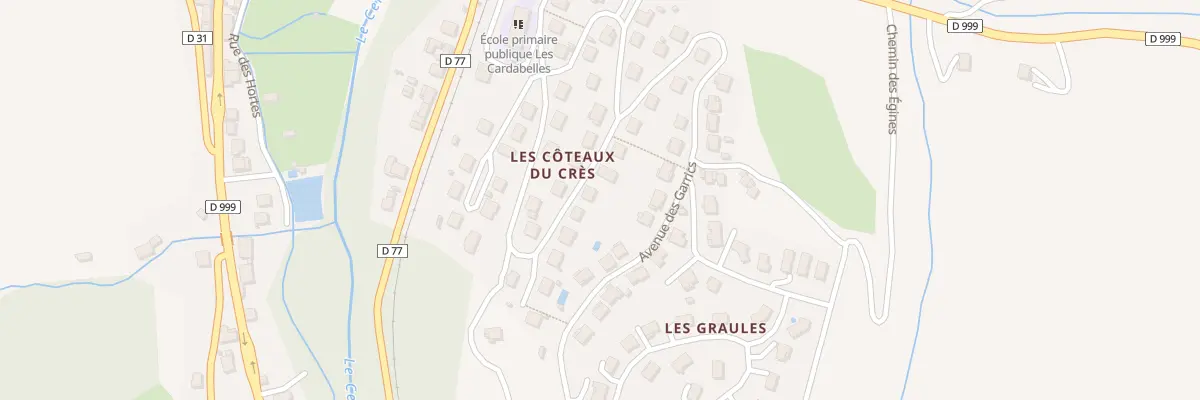Plan du 22 Av du Crés à Saint-Rome-de-Cernon