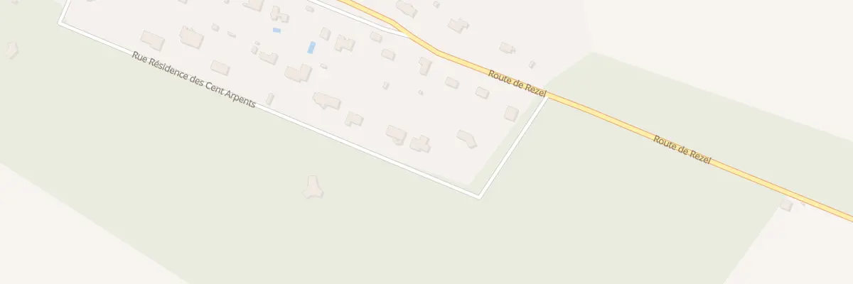 Plan du 25 Rue Res des Cent Arpents à Germigny-l’Évêque