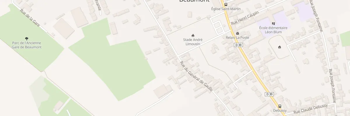Plan du 246 Rue du Général de Gaulle à Hénin-Beaumont