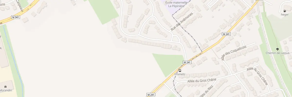 Plan du 22 Rue du Professeur Guérin à Hallennes-lez-Haubourdin