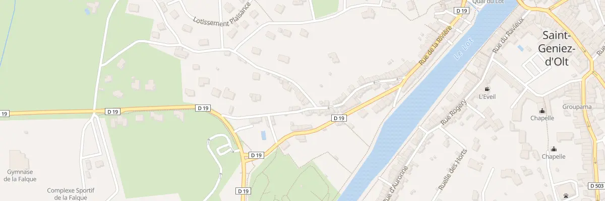 Plan du 35 Rue de Plaisance à Saint Geniez d’Olt et d’Aubrac