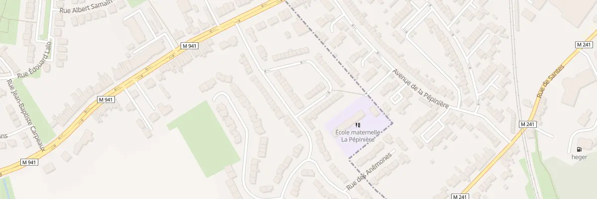 Plan du 22 Rue du Docteur Schweitzer à Hallennes-lez-Haubourdin