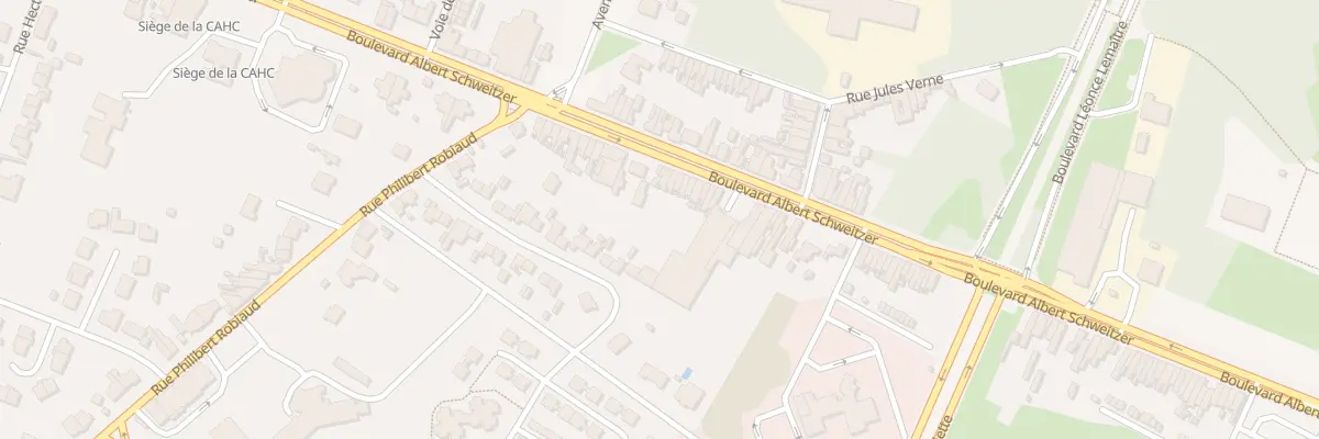 Plan du 538 Bd Albert Schweitzer à Hénin-Beaumont