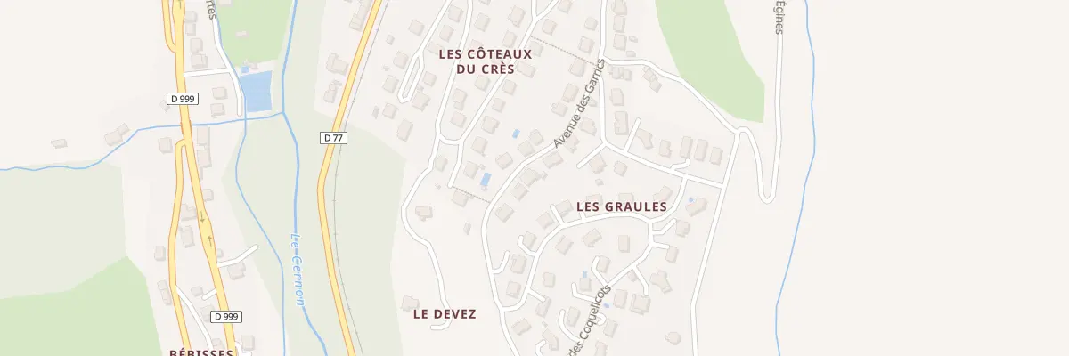 Plan du 19 Av des Garrics à Saint-Rome-de-Cernon