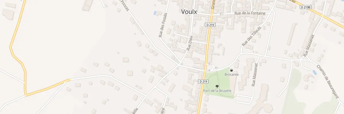 Plan du 11 Che des Princes à Voulx