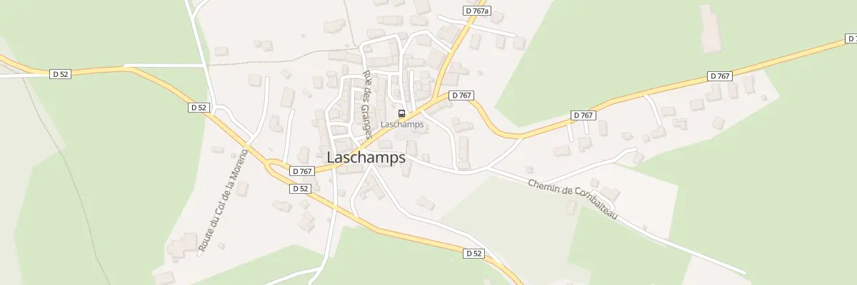 Plan du 1 Pl de l’Eglise Vge Laschamps à Saint-Genès-Champanelle