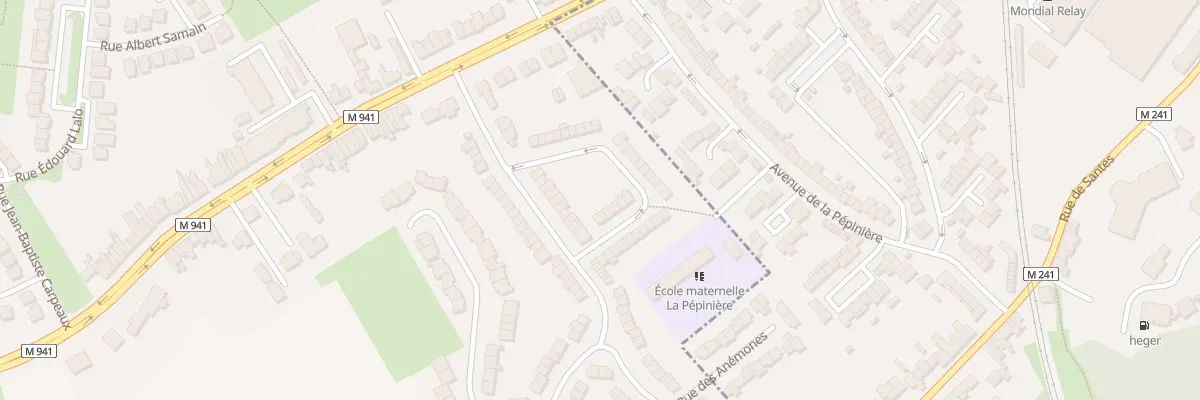 Plan du 28 Rue du Docteur Calmette à Hallennes-lez-Haubourdin