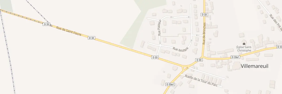 Plan du 5 All Victor Hugo à Villemareuil