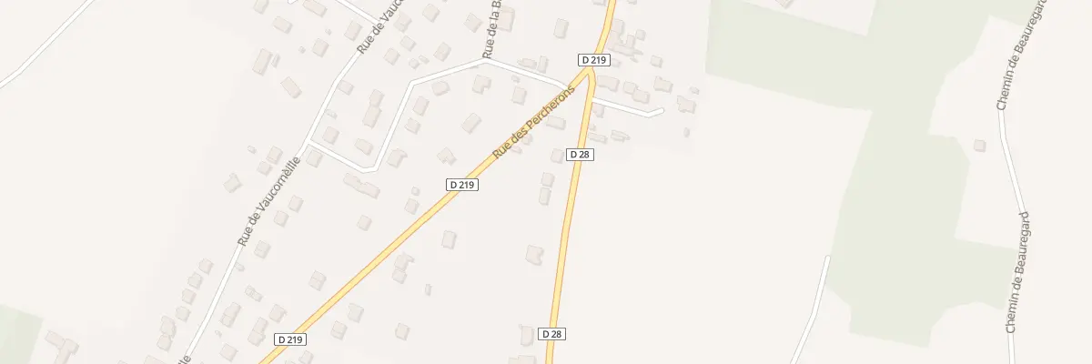 Plan du 4 Rte de Cheroy à Voulx