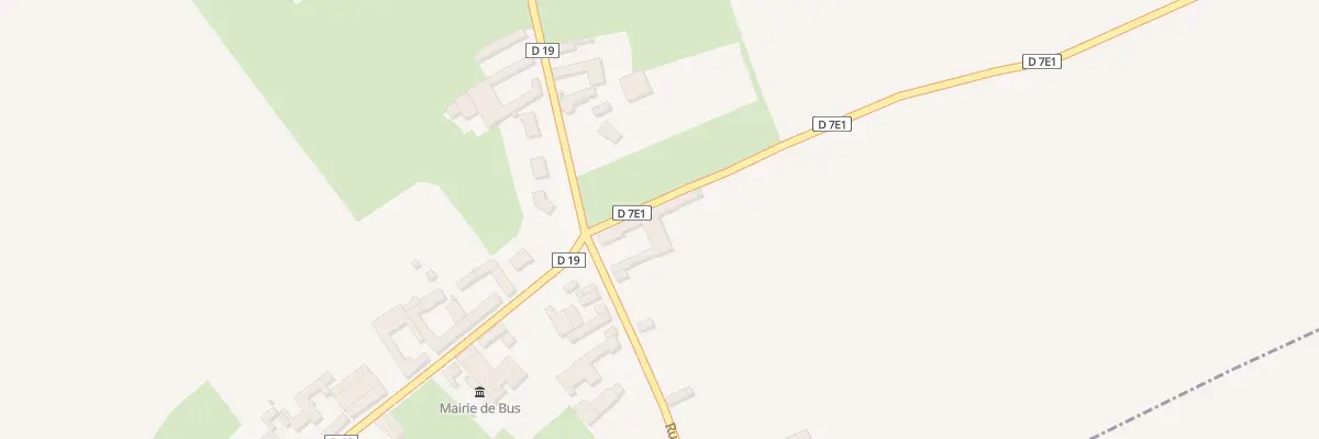 Plan du 12 Rue Verte à Bus
