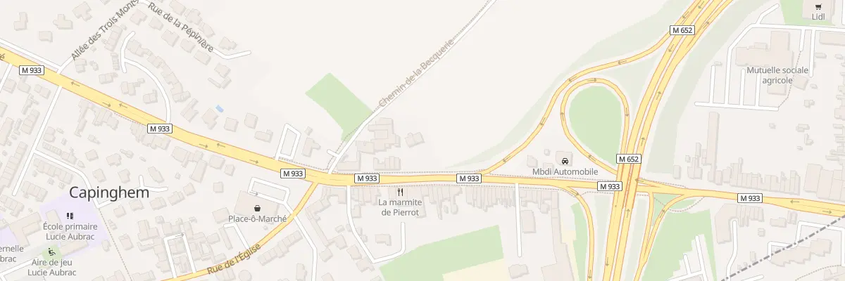 Plan du 48B Rue Poincaré à Capinghem