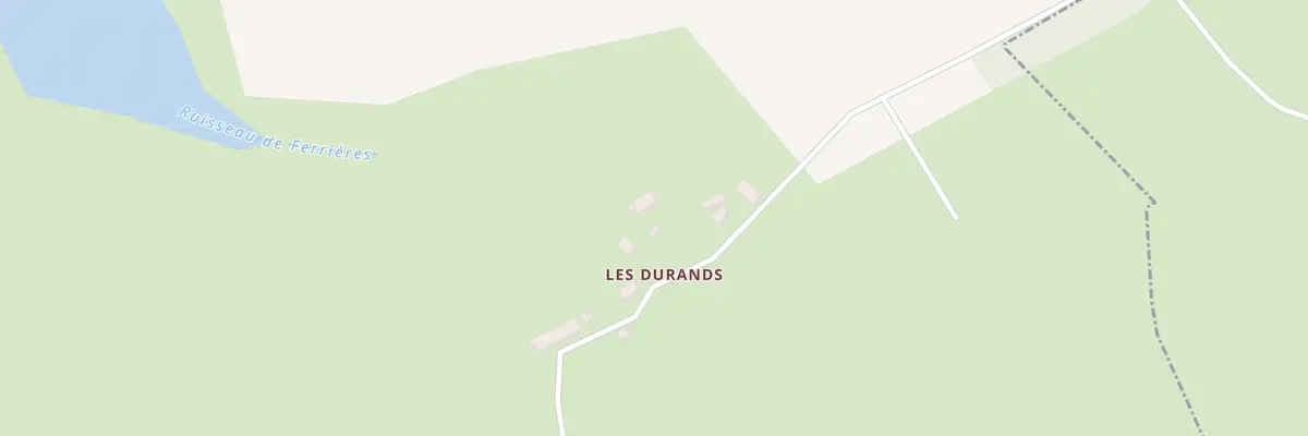 Plan du 211 Che des Durands à Chavenon