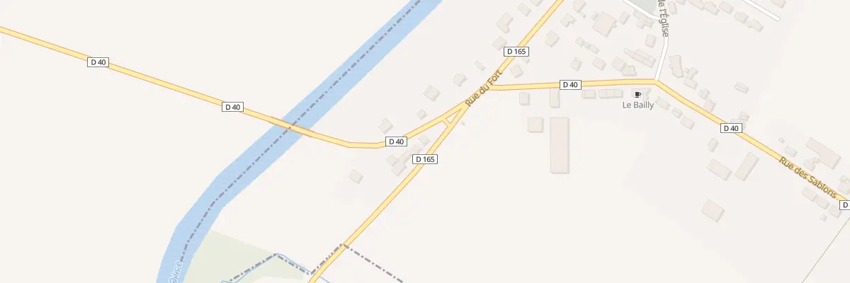 Plan du 48 Rue du Fort à Bailly