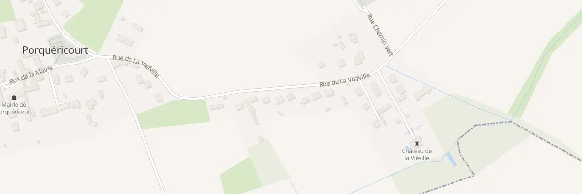 Plan du 344 Rue de la Viefville à Porquéricourt