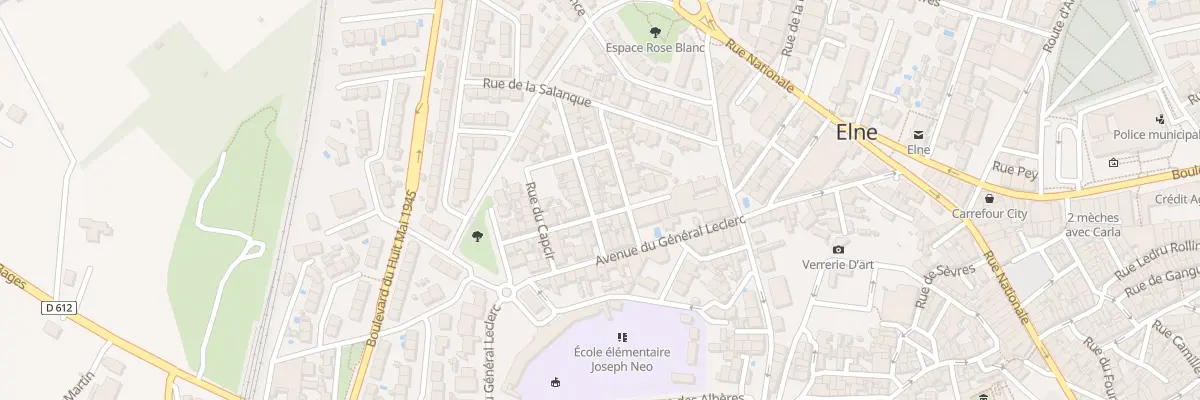 Plan du 6 Rue de Cerdagne à Elne