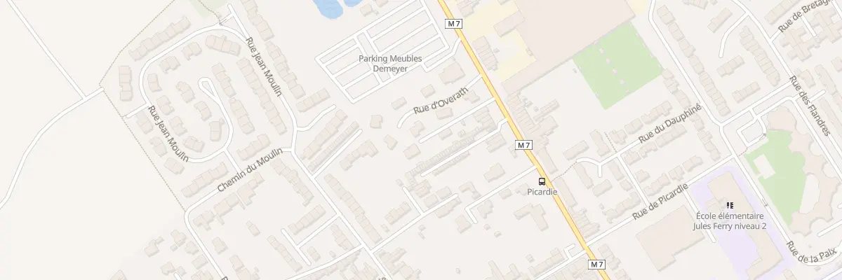 Plan du 157T Rue de la Prévôté à Pérenchies