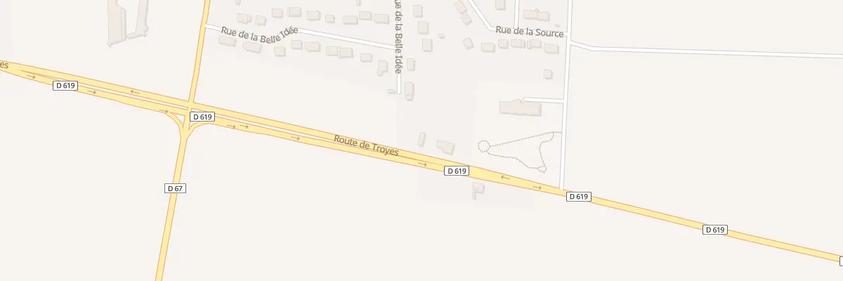 Plan du 17B Rue de la Belle Idee à Grandpuits-Bailly-Carrois