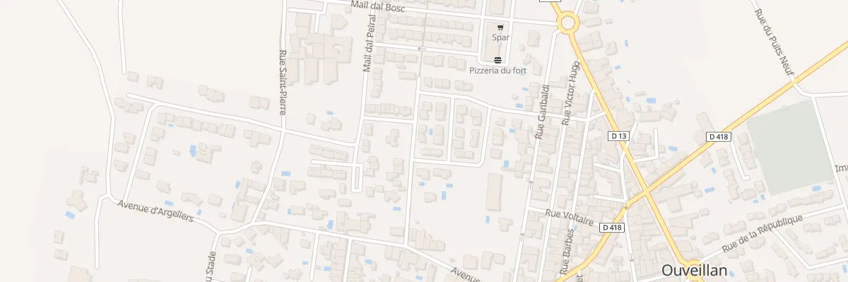 Plan du 20 Rue du Recteur Amadou à Ouveillan