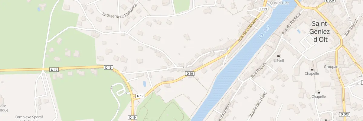 Plan du 5926 Rue de Plaisance à Saint Geniez d’Olt et d’Aubrac