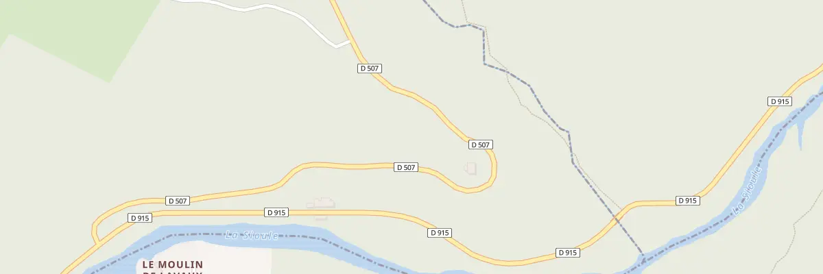 Plan du 2 La Vigne à Servant