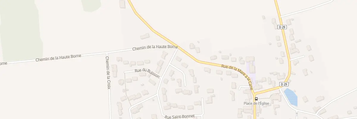 Plan du 1 Imp du Chene Sec à La Chapelle-Rablais