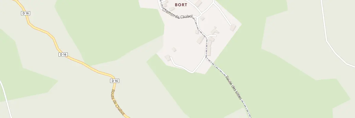 Plan du 1 Imp du Martray - Bort à Saint-Angel