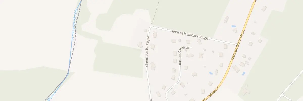 Plan du 4 Che de la Dragee à La Celle-sur-Morin