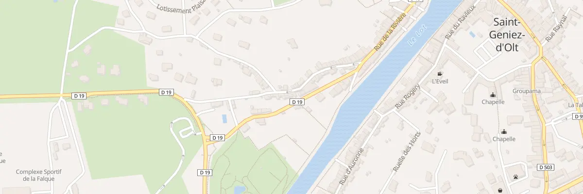 Plan du 23 Rue de Plaisance à Saint Geniez d’Olt et d’Aubrac