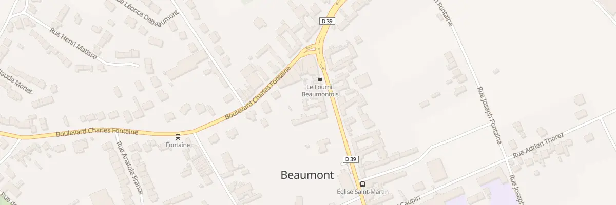 Plan du 78 Rue Saint Martin à Hénin-Beaumont