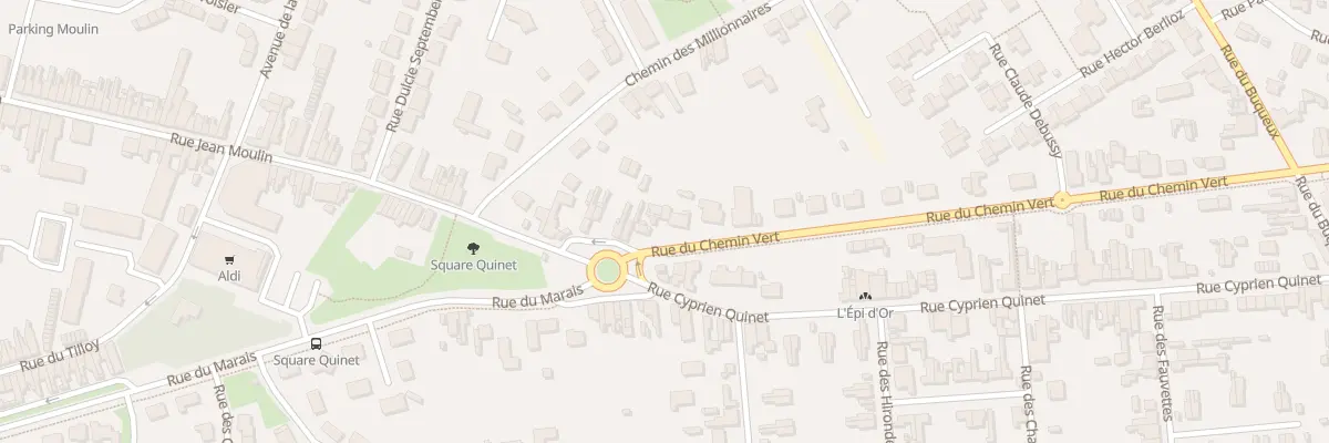 Plan du 15 Rue du Chemin Vert à Carvin