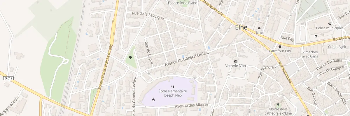 Plan du 24 Rue du Vallespir à Elne