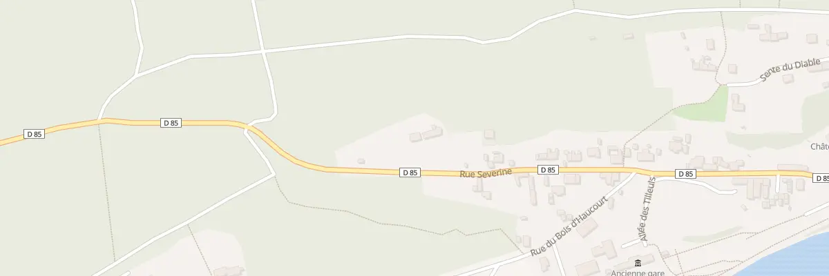 Plan du 32 Rue Séverine à Pierrefonds
