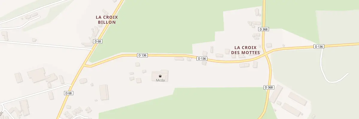 Plan du 8 La Croix des Mottes à Buxières-les-Mines