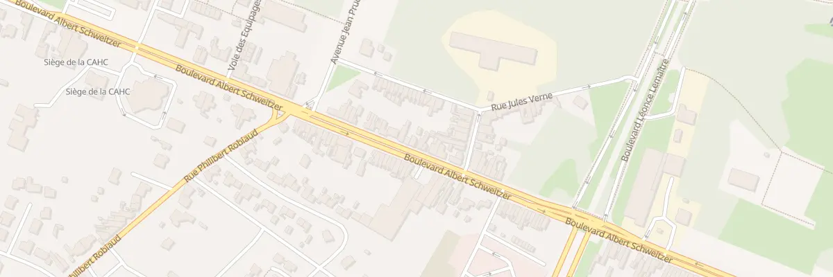 Plan du 561 Bd Albert Schweitzer à Hénin-Beaumont