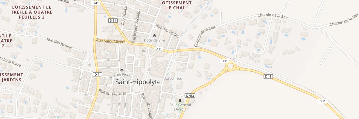 Plan du 3 Imp Saint Jean à Saint-Hippolyte