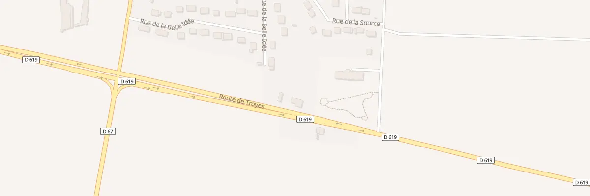 Plan du 5120 Rte Nationale 19 à Grandpuits-Bailly-Carrois