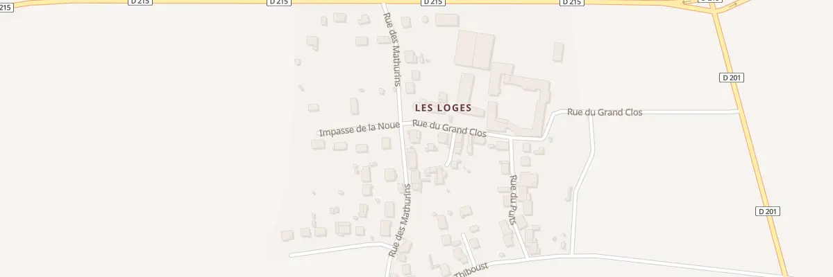 Plan du 16 Rue des Mathurins à Quiers