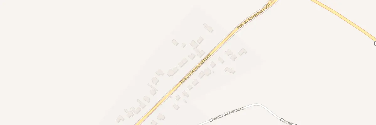 Plan du 245 Rue du Marêchal Foch à Carvin