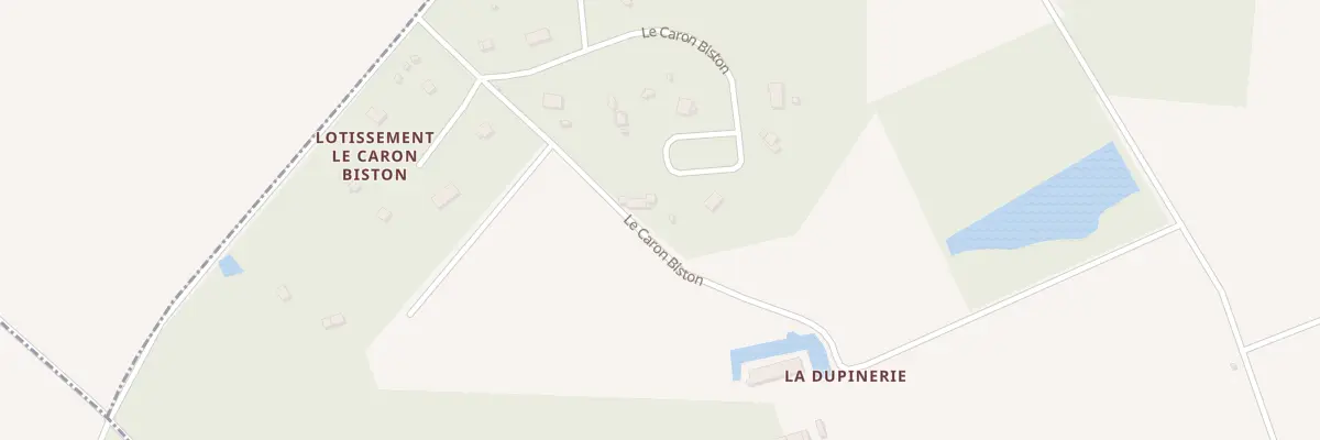 Plan du 21 Le Carron Biston à Triguères