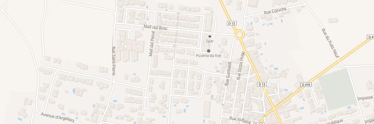 Plan du 21 Rue du Recteur Amadou à Ouveillan
