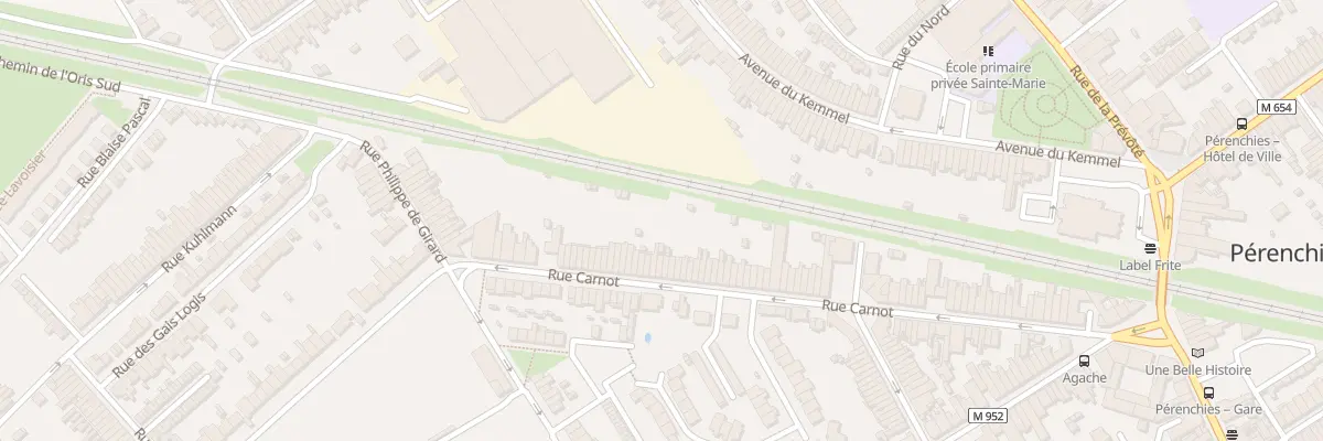 Plan du 116 Rue Carnot à Pérenchies