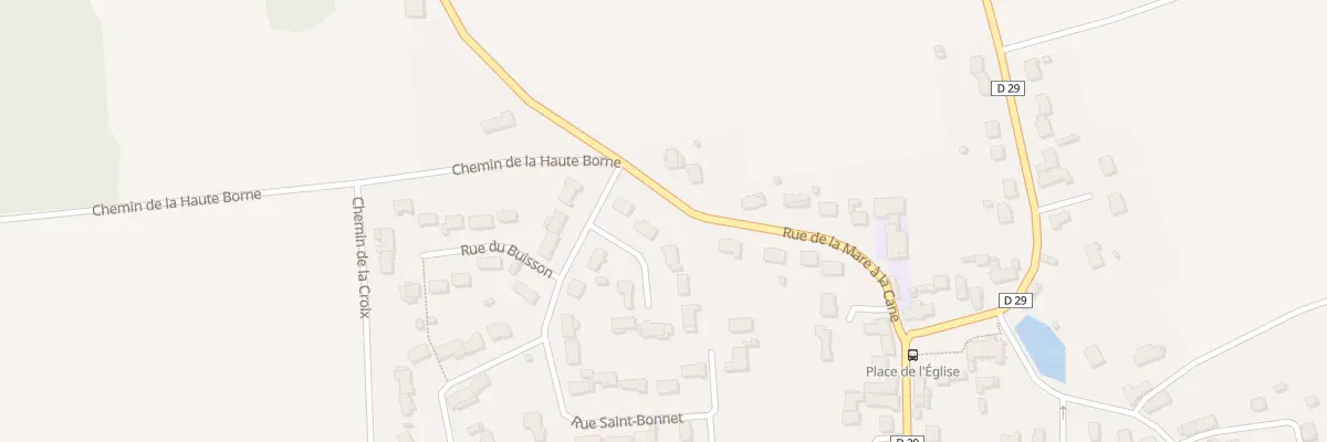 Plan du 2 Imp du Chene Sec à La Chapelle-Rablais