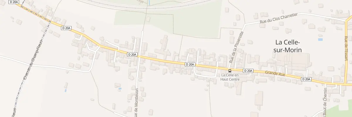Plan du 78 Grande Rue à La Celle-sur-Morin