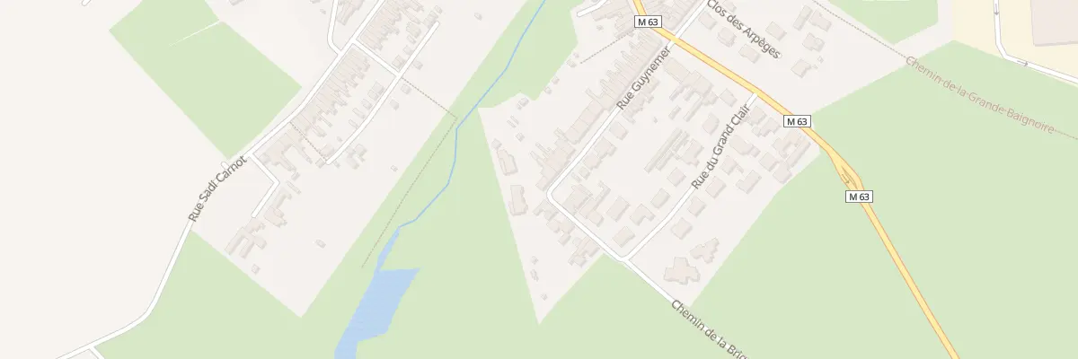 Plan du 46 Rue Guynemer à Santes
