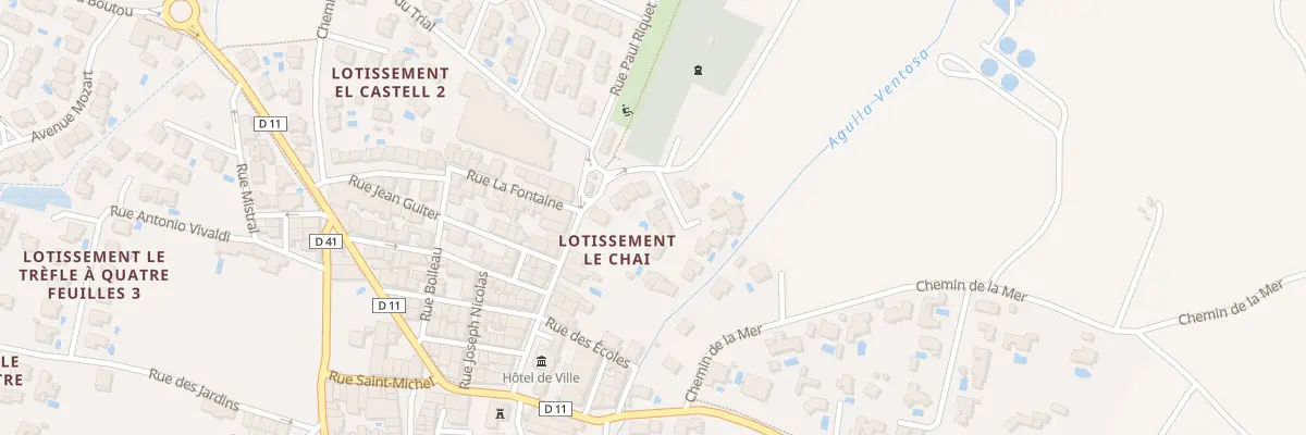 Plan du 1 Rue de l’Aramon à Saint-Hippolyte